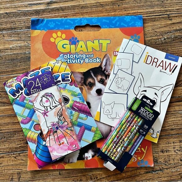 Other - Kids  Art/ Puzzle Bundle Craft Mind Games Benders